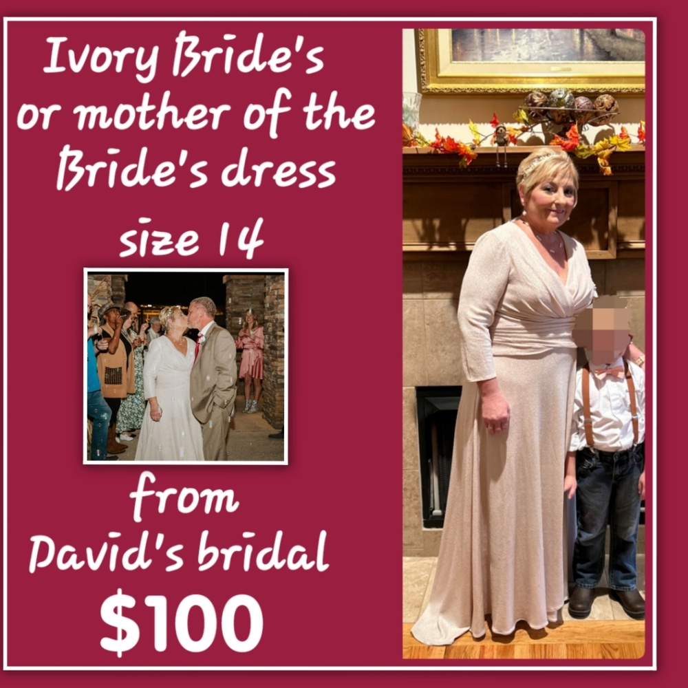 David's bridal formal dress